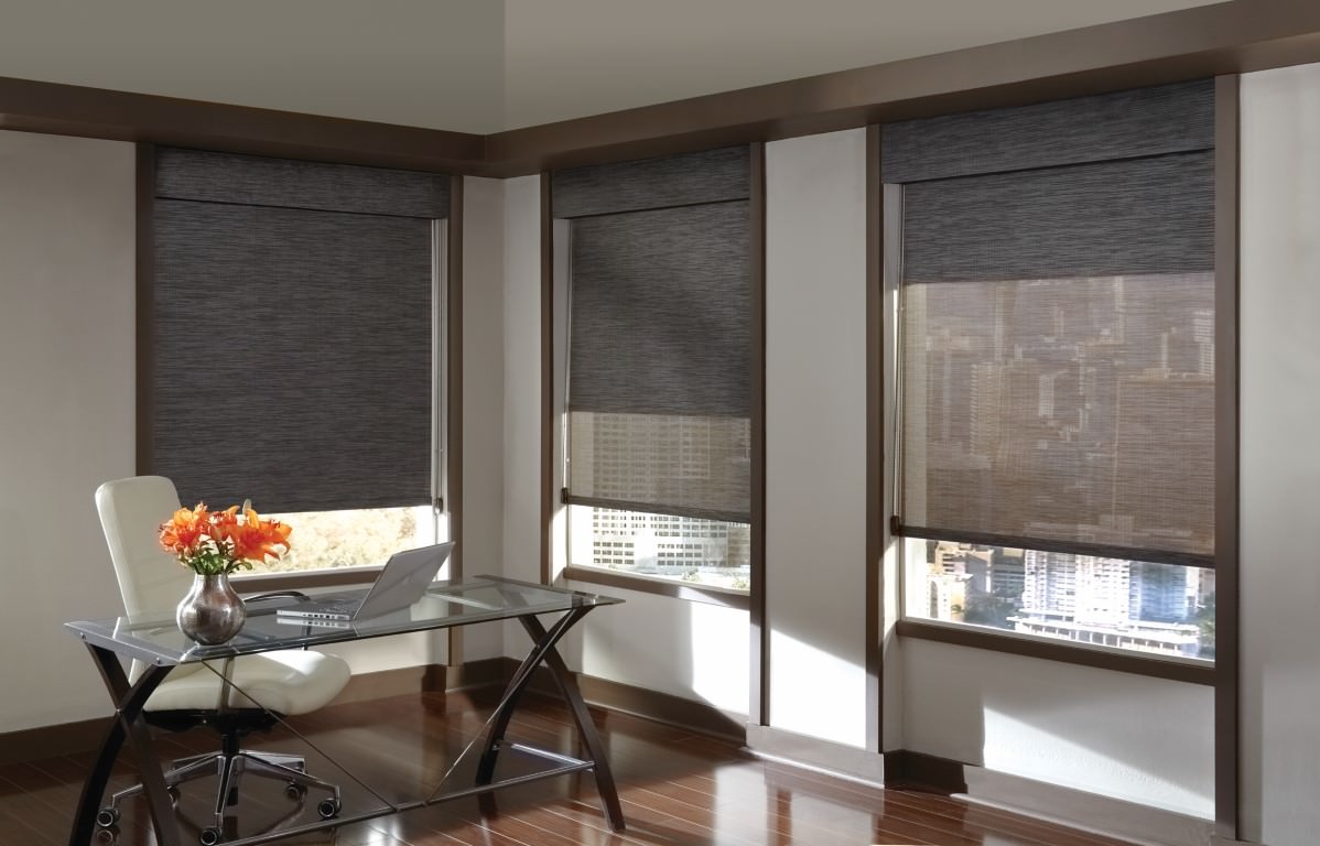 Silhouette Adjustable Fabric Blinds Toronto ️ Model Space Designs